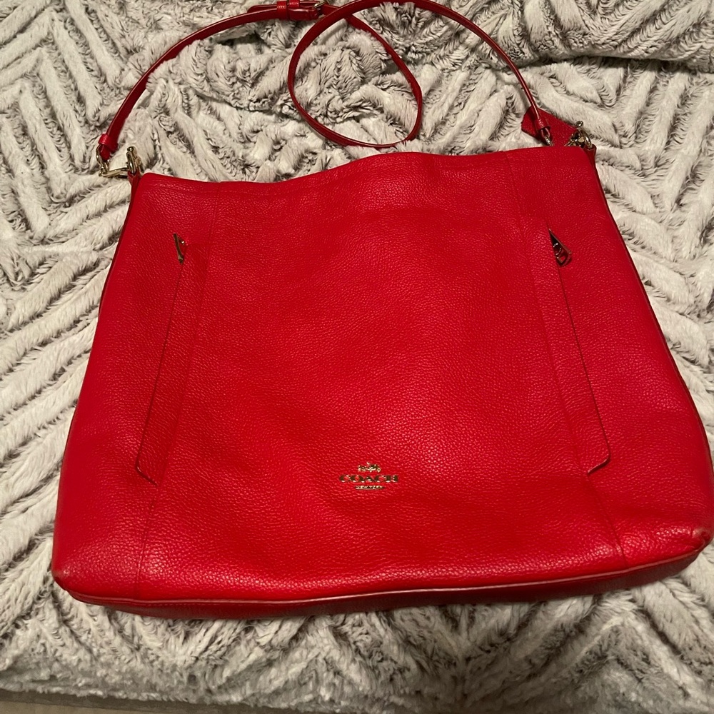Coach Crossbody Red
